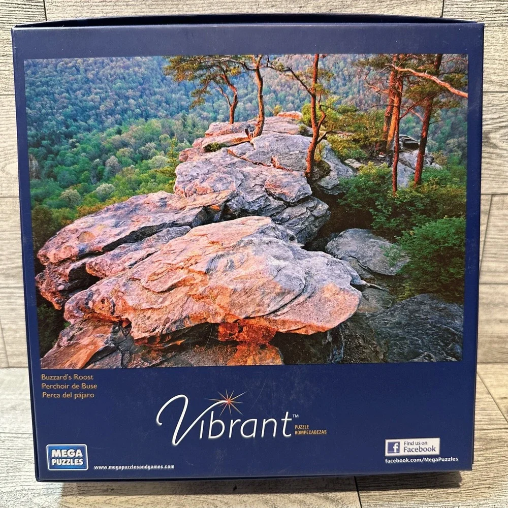 MEGA PUZZLE 1000PC Puzzle 19x27